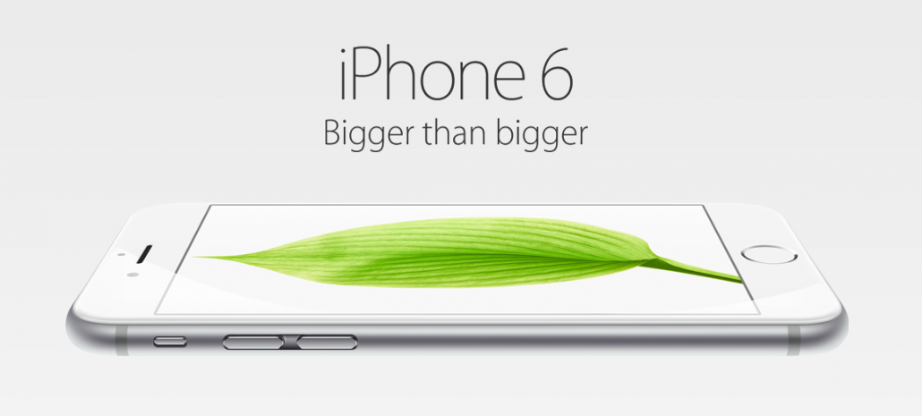 iPhone6 bigger than bigger